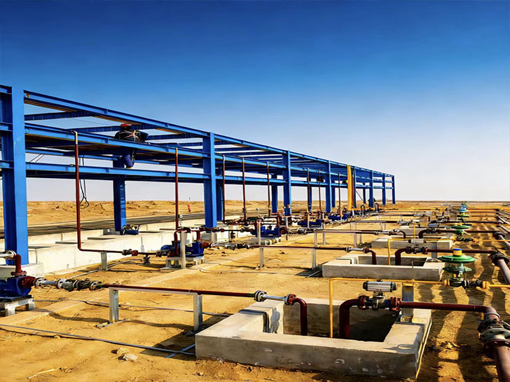 河北一廠管廊管道安裝